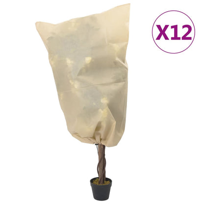 Plantenhoezen Met Trekkoord 70 G/M² 0,8X1,2 M
