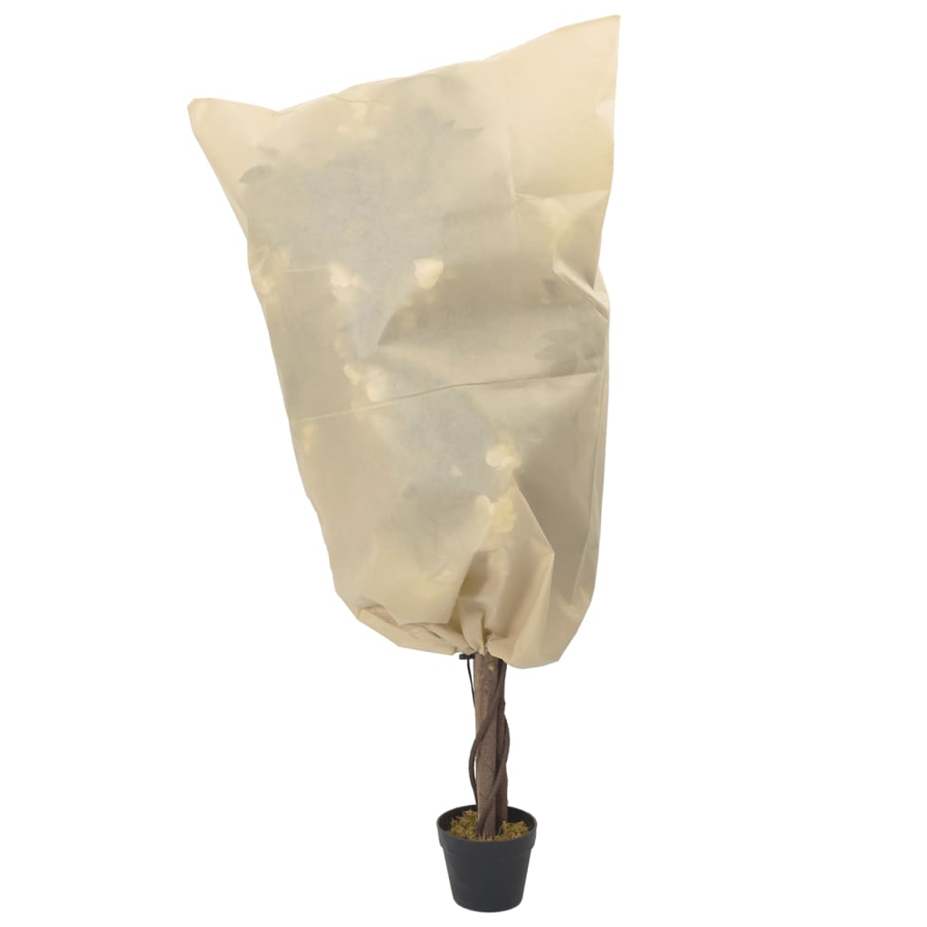 Plantenhoezen Met Trekkoord 70 G/M² 0,8X1,2 M