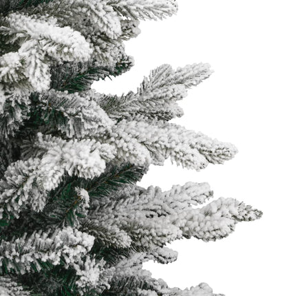 Kunstkerstboom Met Scharnieren En Sneeuw