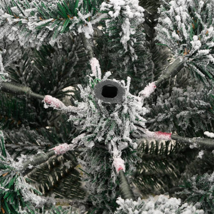 Kunstkerstboom Met Scharnieren En Sneeuw