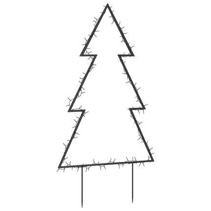 Kerstverlichting Kerstboom Met Grondpinnen 115 Led's 90 Cm