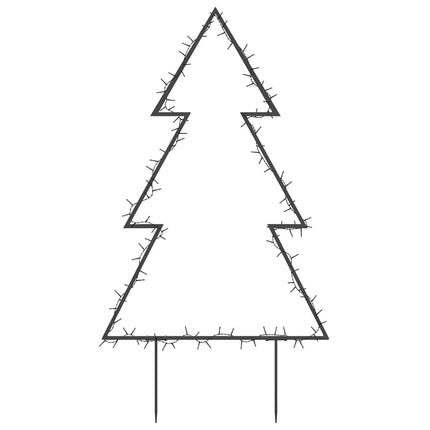 Kerstverlichting Kerstboom Met Grondpinnen 115 Led's 90 Cm