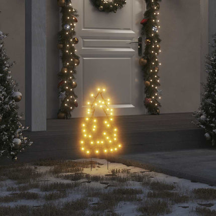 Kerstverlichting Kerstboom Silhouet 115 Leds Warm Wit