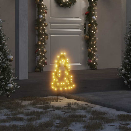 Kerstverlichting Met Grondpinnen Boom 115 Led's 90 Cm