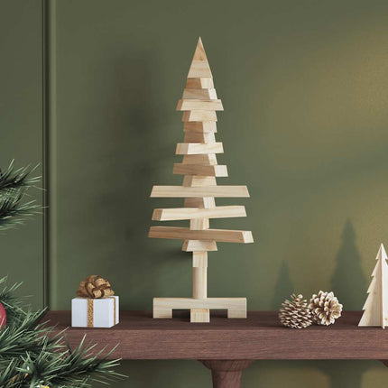 Kerstdecoratie Kerstboom Massief Grenenhout