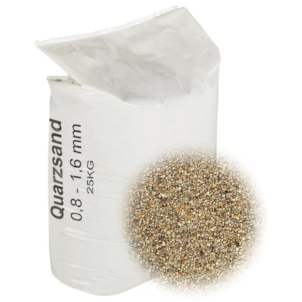 Filterzand 25 Kg 0,4-0,8 Mm