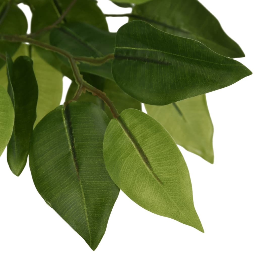 Kunstplant ficus 630 bladeren 120 cm groen