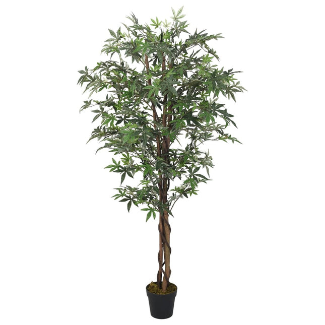 Kunstplant Esdoornboom 504 Bladeren Groen