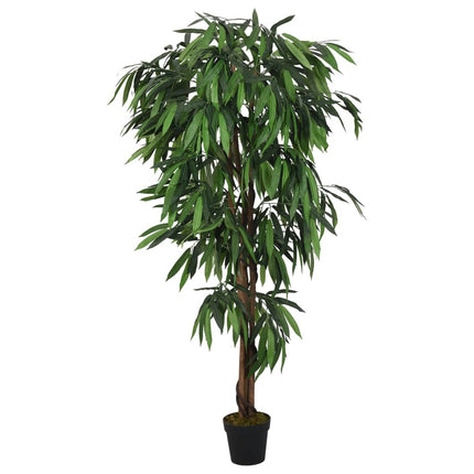 Kunstplant Mangoboom 1050 Bladeren Groen