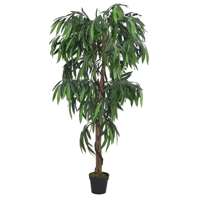 Kunstplant Mangoboom 300 Bladeren Groen