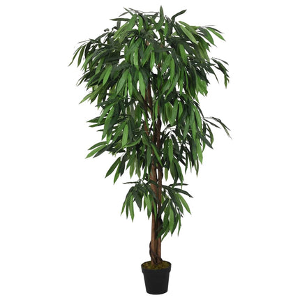 Kunstplant Mangoboom 1050 Bladeren Groen
