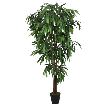 Kunstplant Mangoboom 1050 Bladeren Groen