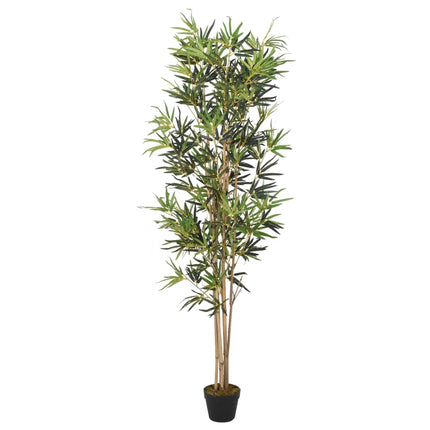Kunstplant Bamboe 552 Bladeren 120 Cm Groen