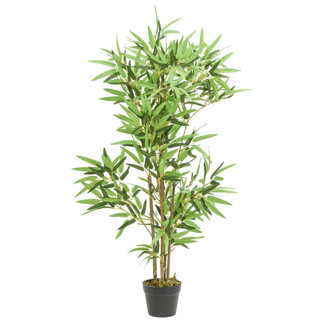 Kunstplant Bamboe 552 Bladeren 120 Cm Groen