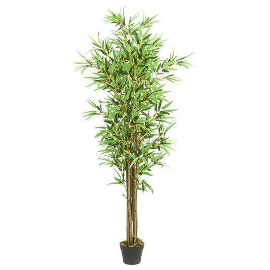 Kunstplant bamboe 1288 bladeren 180 cm groen