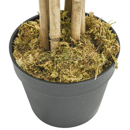 Kunstplant bamboe 1288 bladeren 180 cm groen