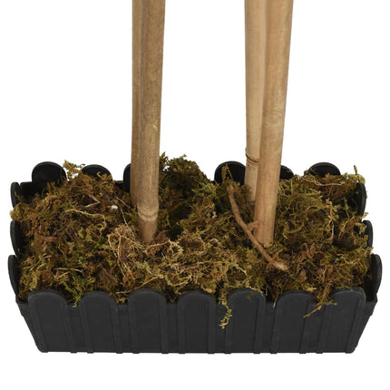 Kunstplant Bamboe 380 Bladeren 80 Cm Groen