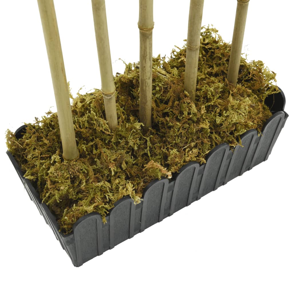 Kunstplant bamboe 730 bladeren 120 cm groen