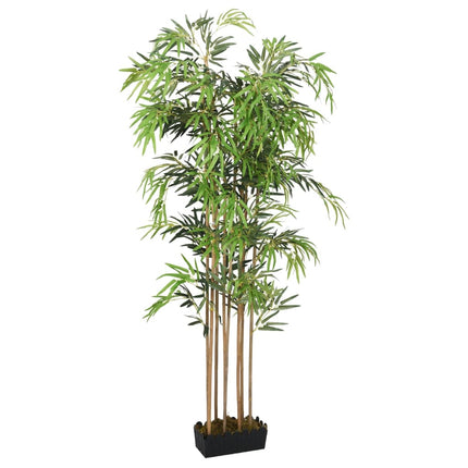 Kunstplant Bamboe 500 Bladeren 80 Cm Groen