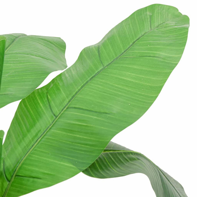 Kunstplant Bananenboom 9 Bladeren Groen