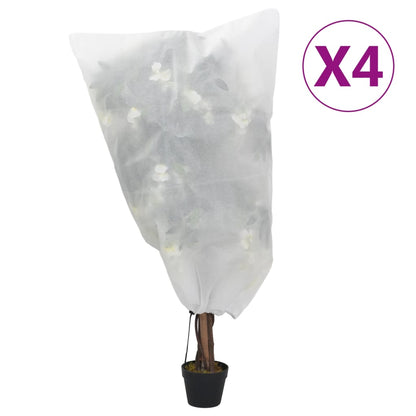 Plantenhoezen Met Trekkoord 70 G/M² 0,8X1 M
