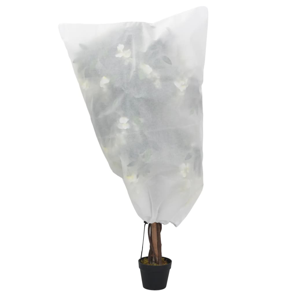 Plantenhoezen Met Trekkoord 70 G/M² 0,8X1 M