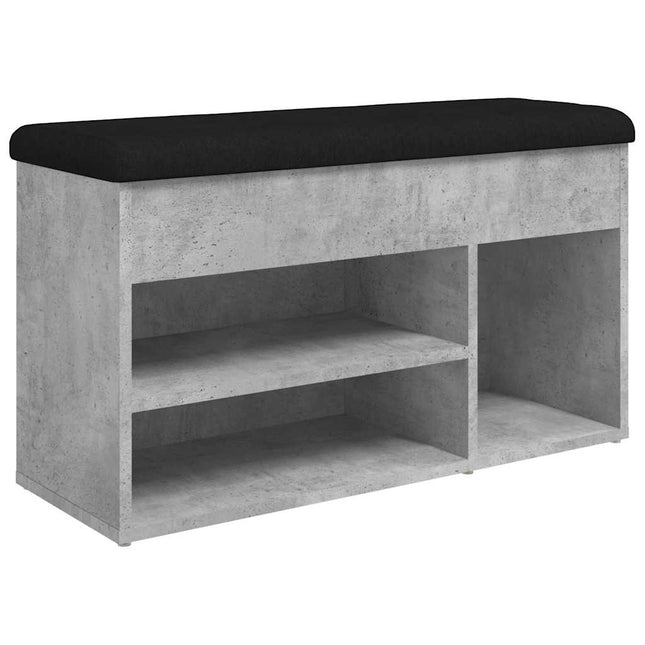 Schoenenbank 82X32X45,5 Cm Bewerkt Hout