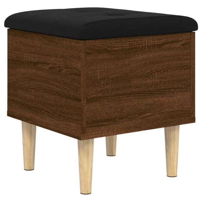 Opbergbankje Bewerkt Hout