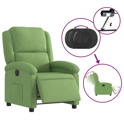 Fauteuil Elektrisch Verstelbaar Fluweel