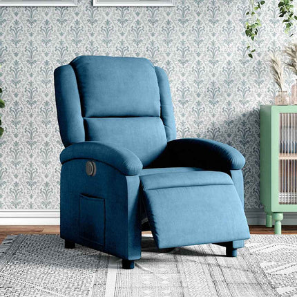 Fauteuil Elektrisch Verstelbaar Fluweel