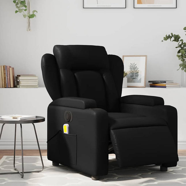 Fauteuil Verstelbaar Elektrisch Kunstleer Kleurig