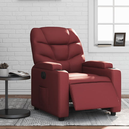 Fauteuil Elektrisch Verstelbaar Kunstleer Kleurig