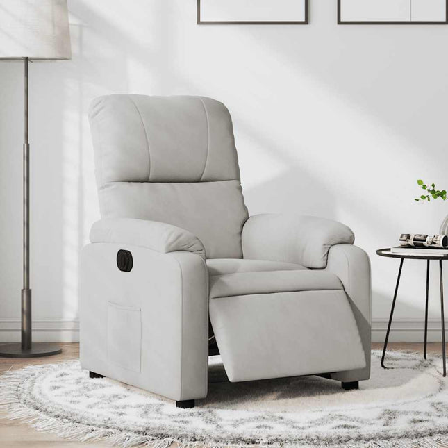 Fauteuil Verstelbaar Elektrisch Microvezelstof Kleurig