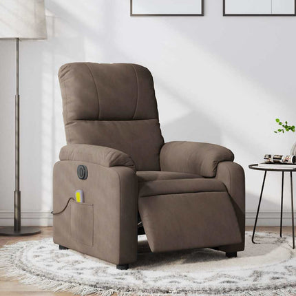 Fauteuil Verstelbaar Elektrisch Microvezelstof Kleurig