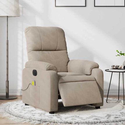 Fauteuil Verstelbaar Elektrisch Microvezelstof Kleurig