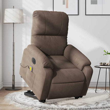 Sta-Op-Massagestoel Elektrisch Microvezelstof