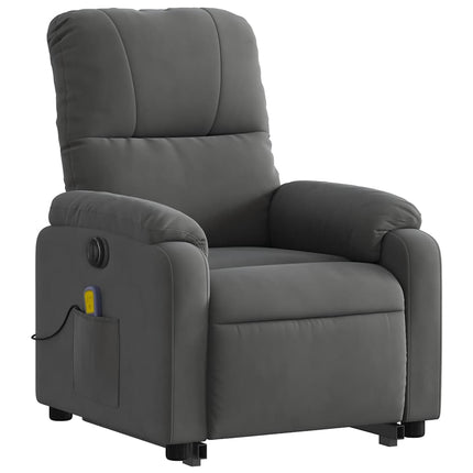 Sta-Op-Massagestoel Elektrisch Microvezelstof