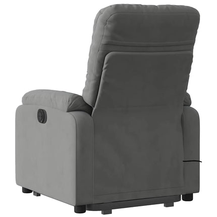 Sta-Op-Massagestoel Elektrisch Microvezelstof
