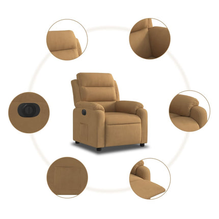Fauteuil Verstelbaar Elektrisch Stof