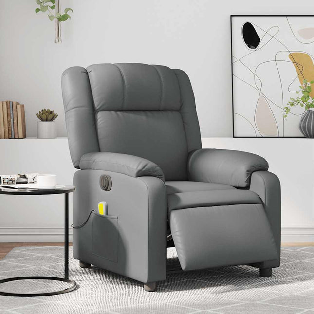 Fauteuil Elektrisch Verstelbaar Kunstleer Kleurig