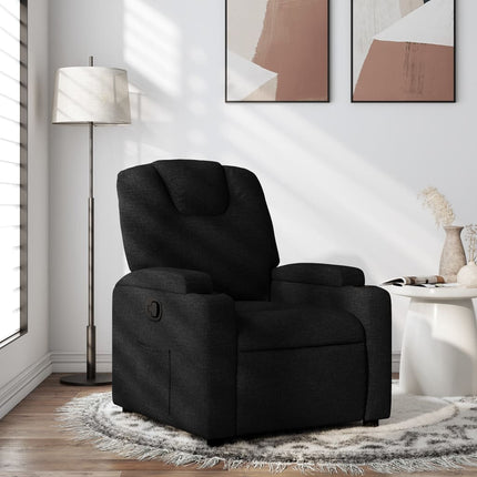 Relaxfauteuil Lichtgrijze Stof