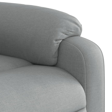 Relaxfauteuil Lichtgrijze Stof