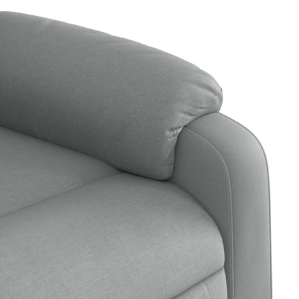 Relaxfauteuil Lichtgrijze Stof
