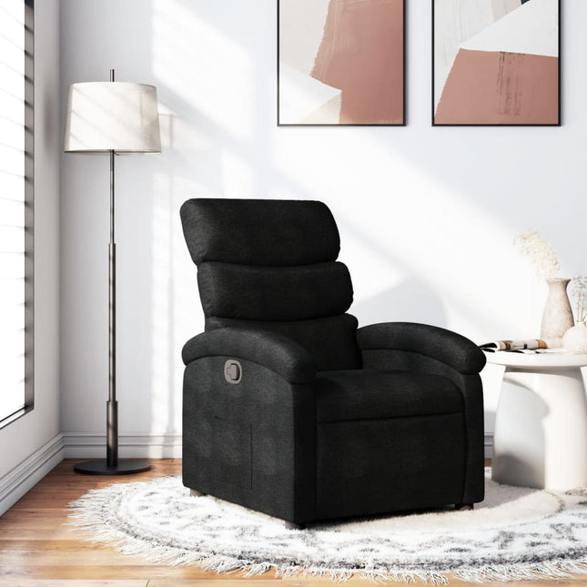 Relaxfauteuil Lichtgrijze Stof
