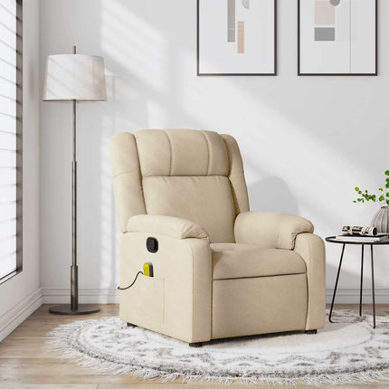 Relaxfauteuil Lichtgrijze Stof