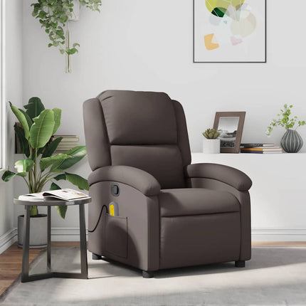 Massagestoel Echt Leer Kleurig