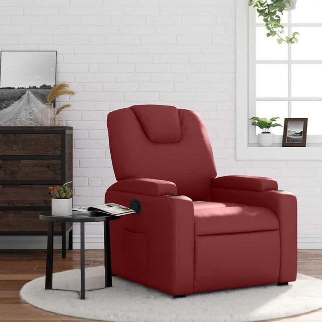 Fauteuil Verstelbaar Kunstleer Kleurig