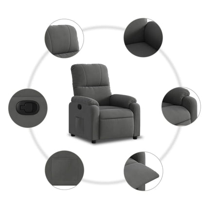 Fauteuil Verstelbaar Microvezelstof
