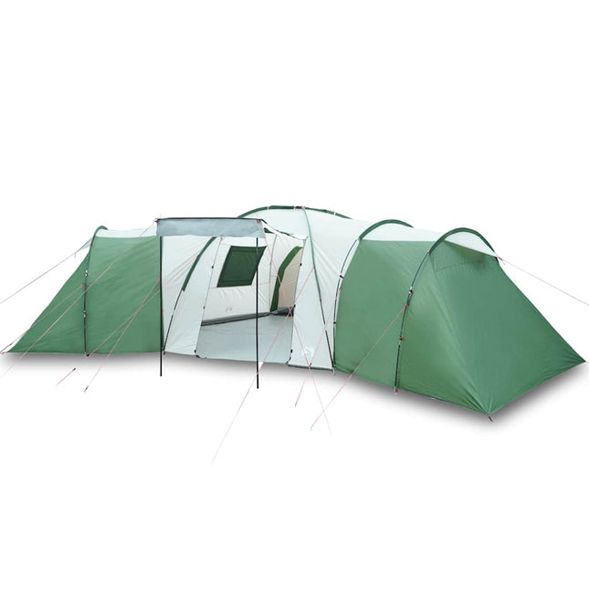 Koepeltent 12-Persoons Waterdicht Groen