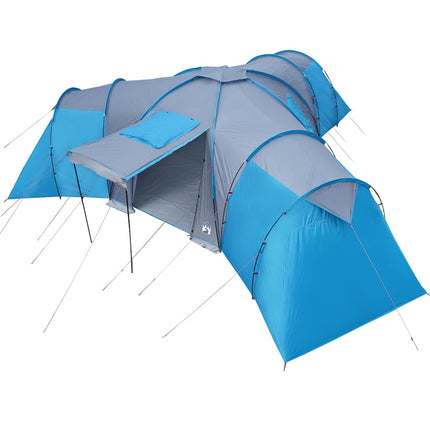 Koepeltent 12-Persoons Waterdicht Blauw